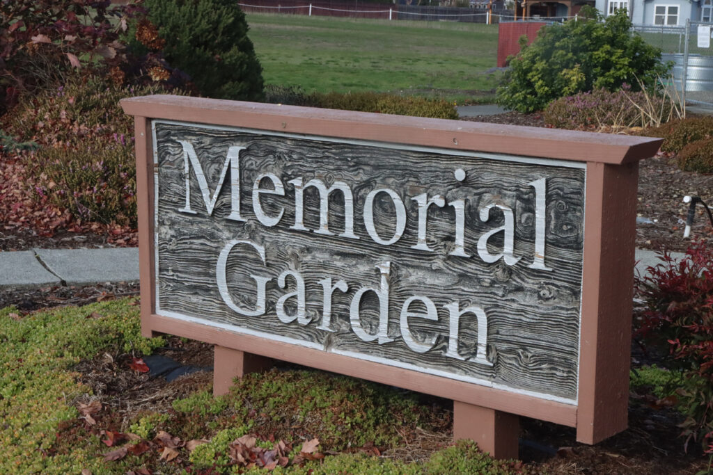 Entrance To A Church’s Memorial Garden